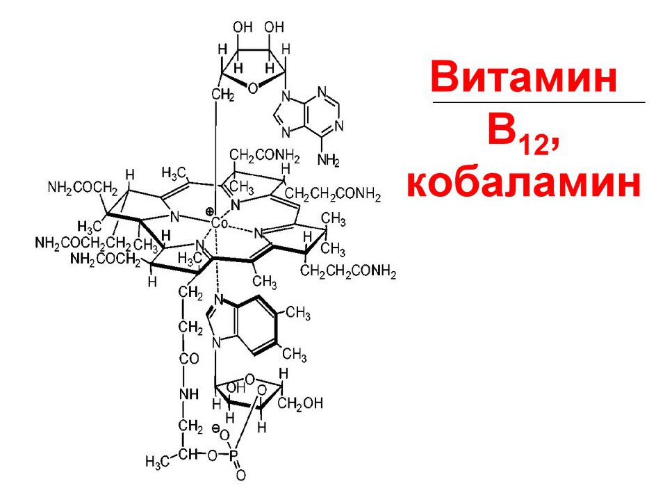 формула витамина Б12