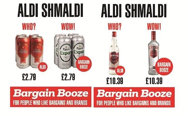 A tipple before Christmas: John Rosier bought into Conviviality Retail, the owner of the Bargain Booze chain whose cheeky advert led to a two with Aldi