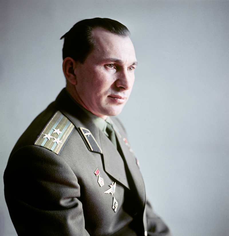 Павел Иванович Беляев (1925-1970) - летчик-космонавт СССР, Герой Советского Союза. 1965 год.