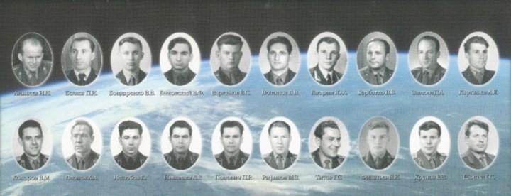 1-й отряд космонавтов СССР.
